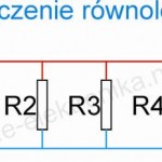 Połączenie szeregowe i równoległe rezystorów.